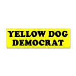 Yellow Dog Democrat Bumper Sticker